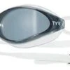 TYR Tracer X Racing Swimming Goggles - White