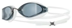 TYR Tracer X Racing Swimming Goggles - White