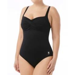 TYR Bañador Twisted Bra Controlfit Solid